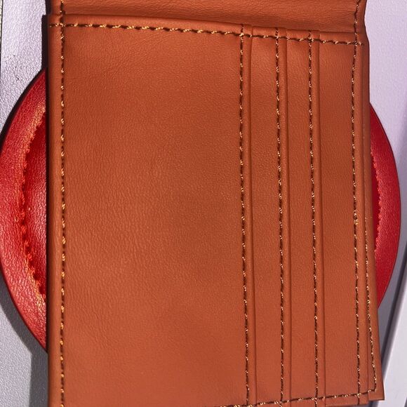 Spongebob Themed Unisex Krabby Patty Hamburger Vinyl Bifold Wallet - Picture 5 of 5